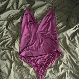 Silky Strappy Bodysuit